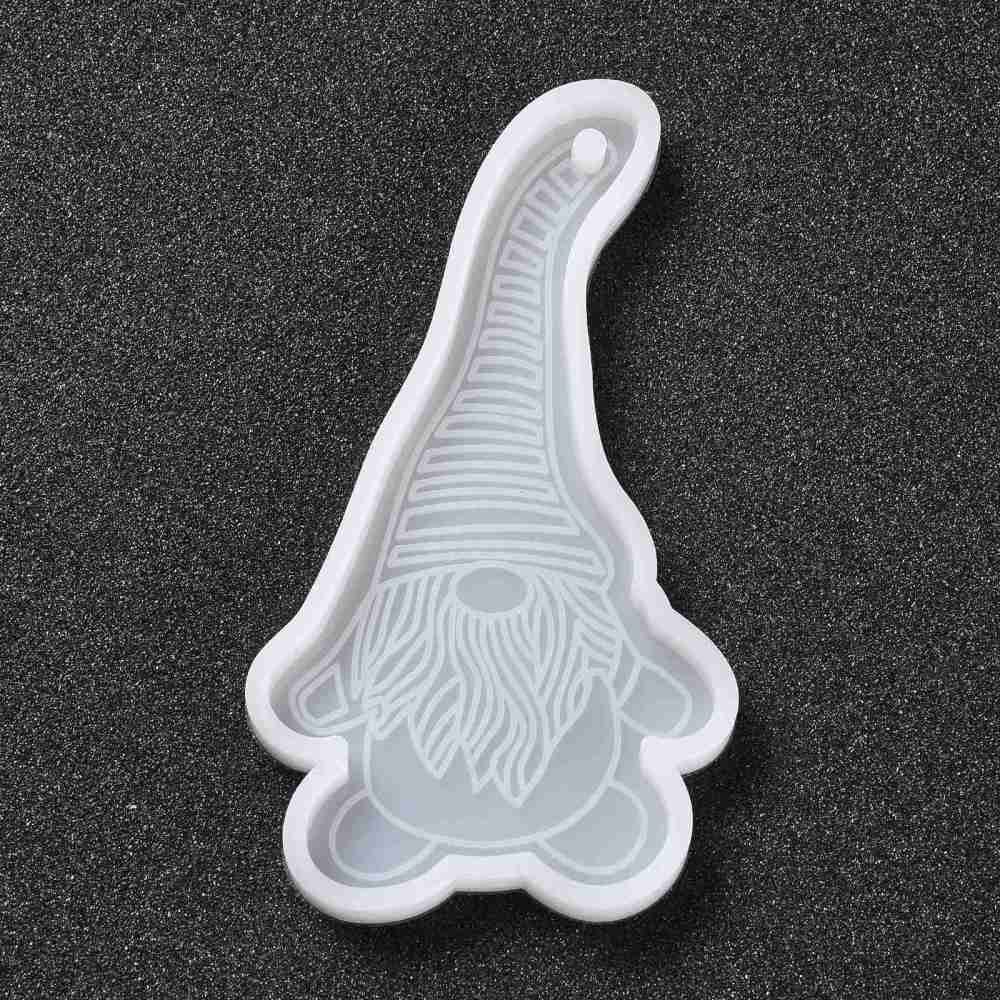 Silicone Resin Mold   Dwarf / Santa striped hat