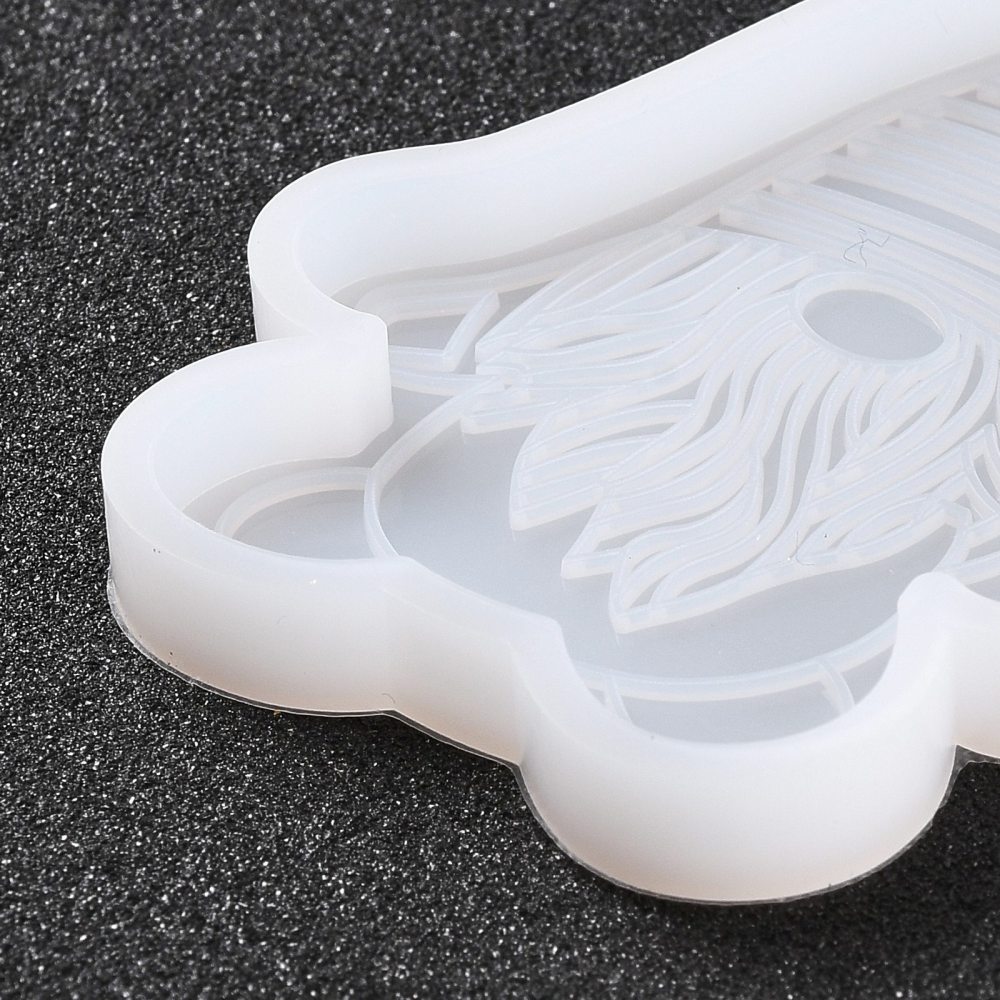 Silicone Resin Mold   Dwarf / Santa striped hat - 2