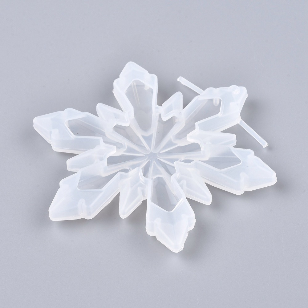 Silicone Resin Mold   Snowflake L, diamond - 2