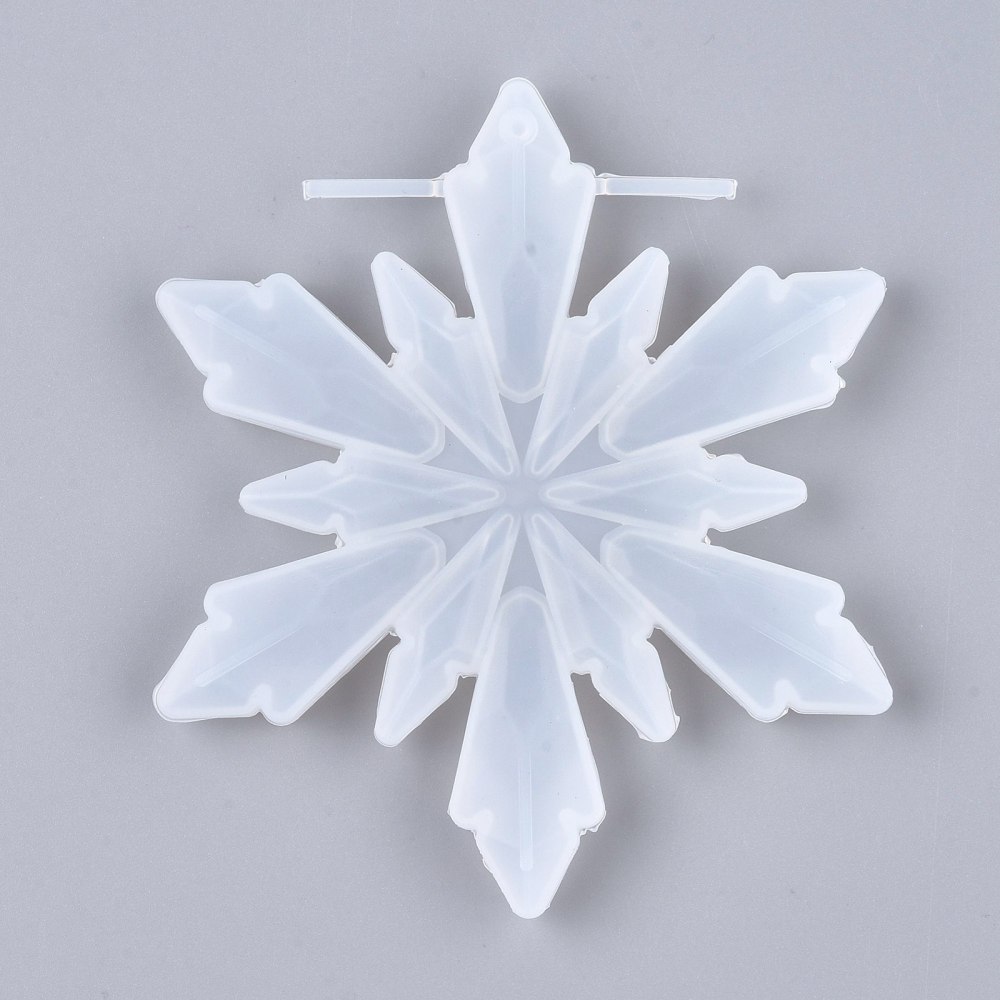Silicone Resin Mold   Snowflake L, diamond