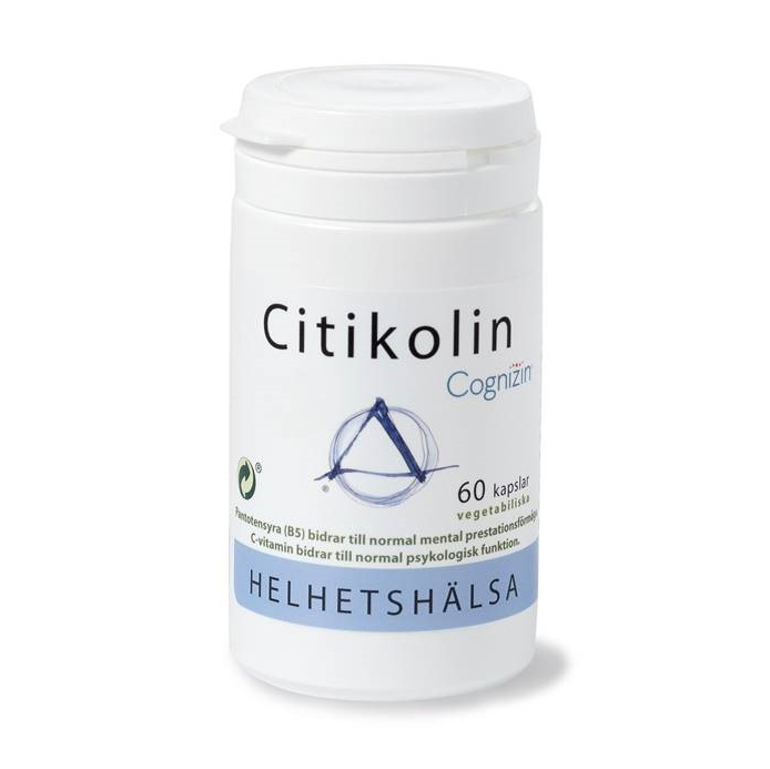  Citikolin (Cognizin®) 60 kapslar