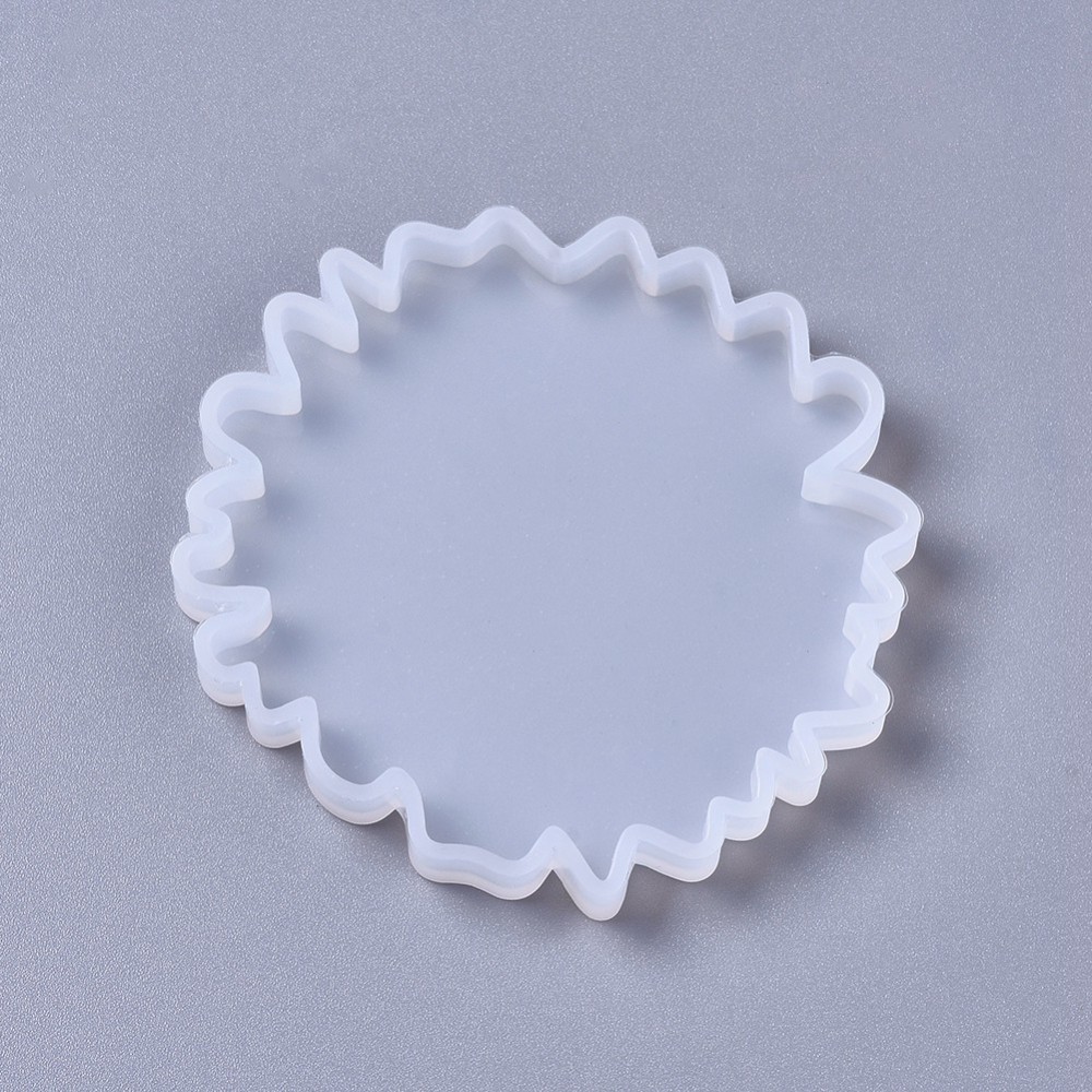 Resin / Gjutform  i silikon - Underlägg / Fat 87mm