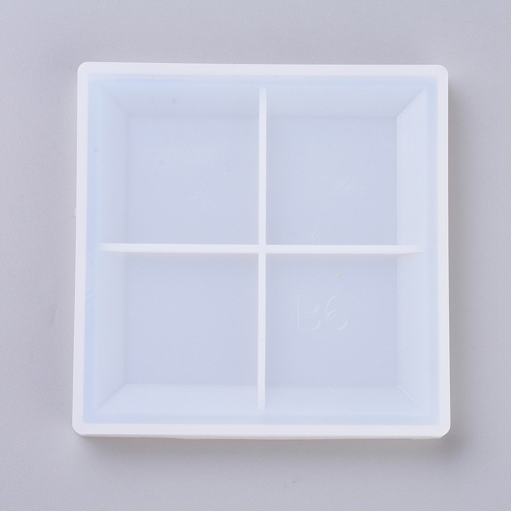 Silicone Resin Mold   square coaster 113mm - 2