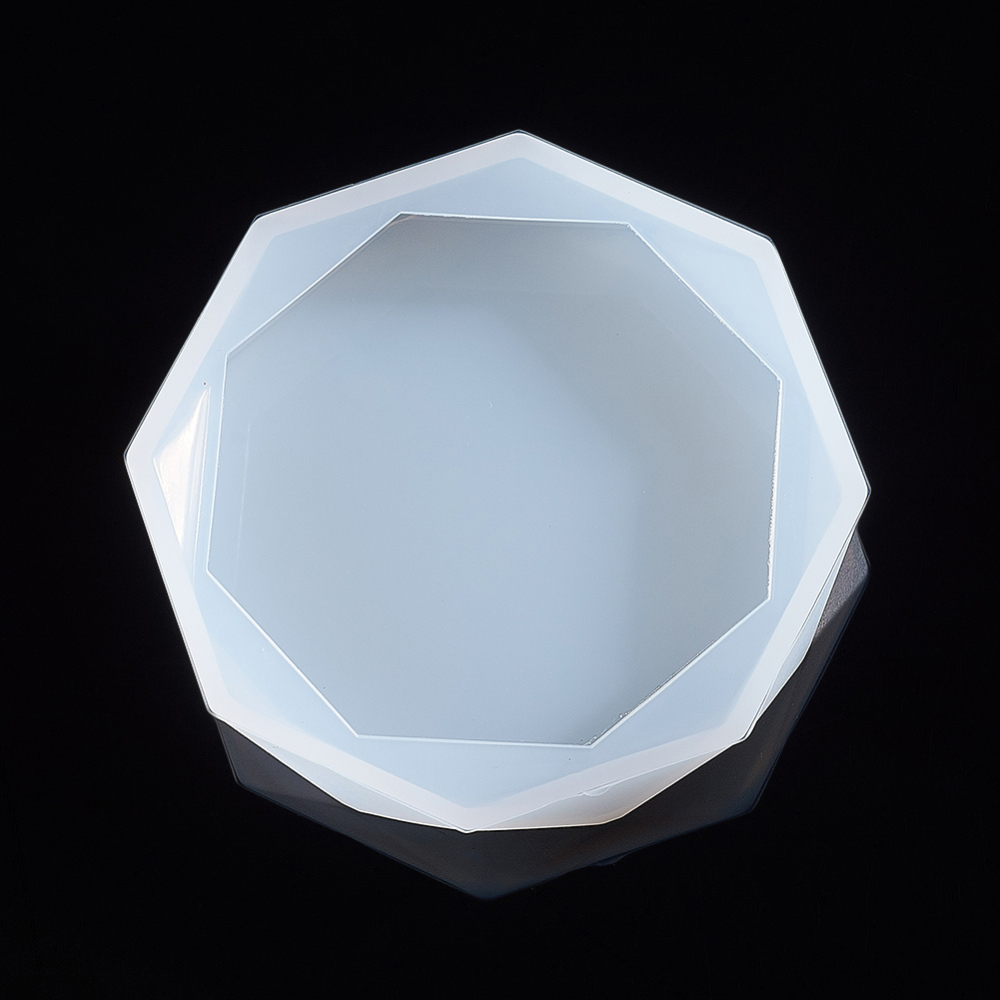 Silicone Resin Mold   Octagon  coaster 57mm