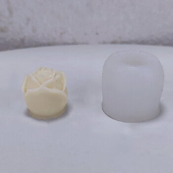 Silicone Resin Mold   Rose 21mm