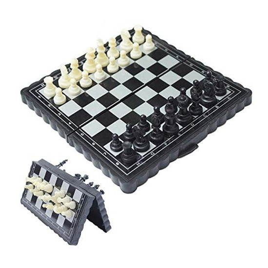 Magnetiskt minischack-spel