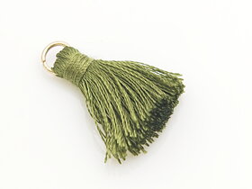 Mini tassel - grön