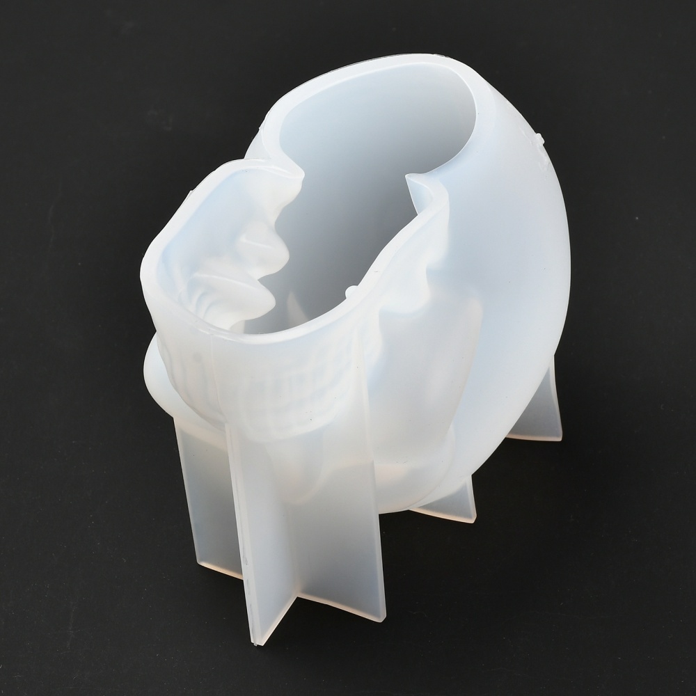 Silicone Resin Mold   Skull 3D - 4