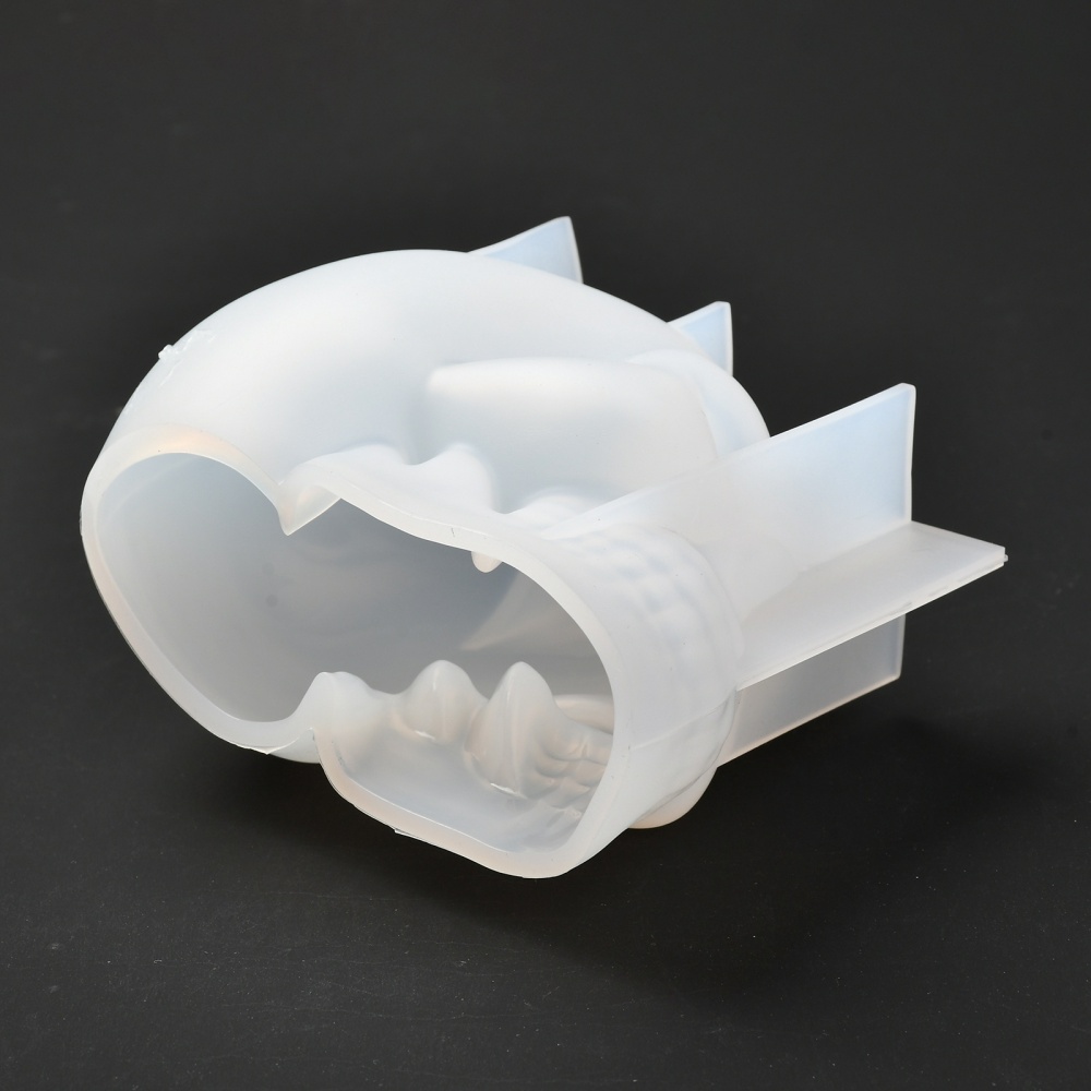 Silicone Resin Mold   Skull 3D - 5