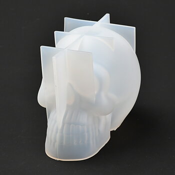 Silicone Resin Mold   Skull 3D