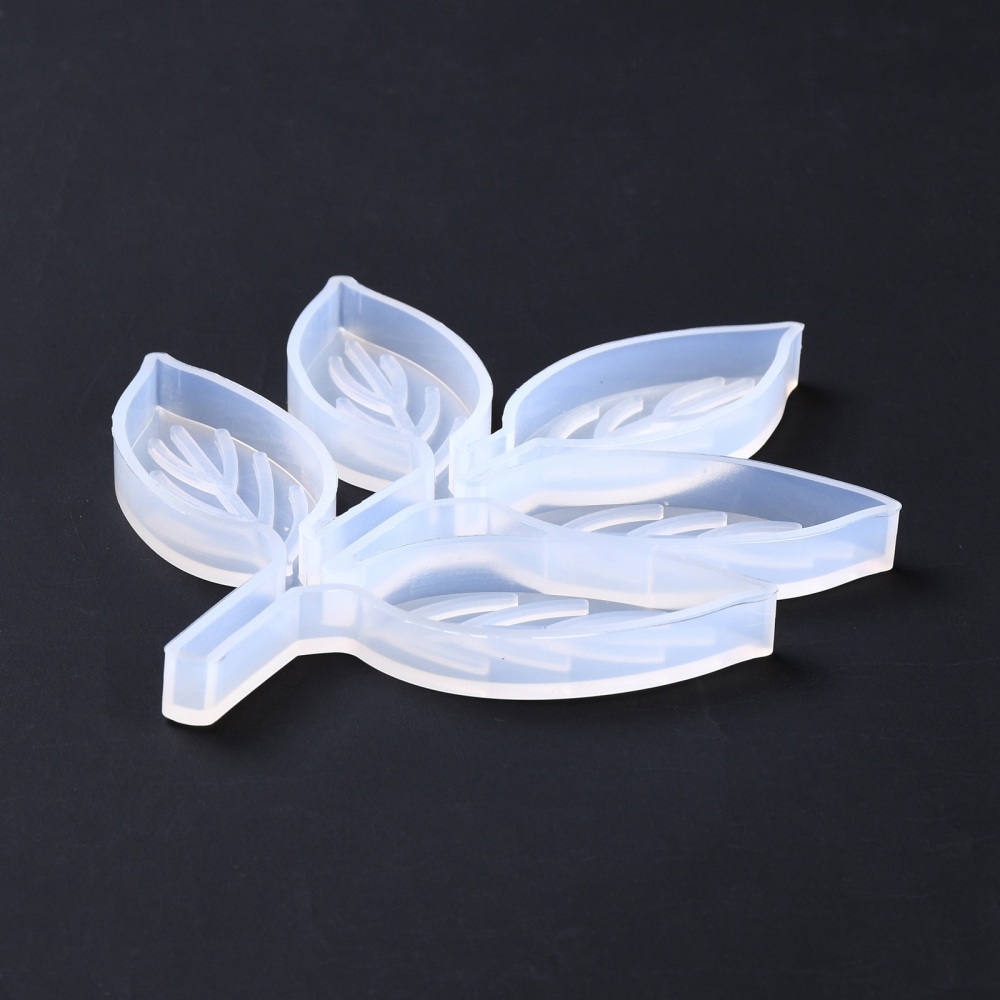 Silicone Resin Mold   Leaf 13cm - 4