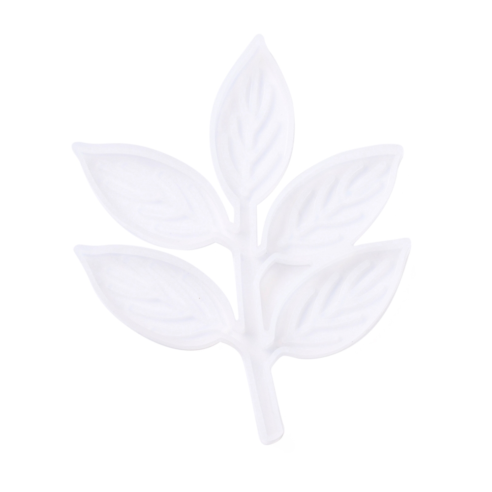 Silicone Resin Mold   Leaf 13cm - 5