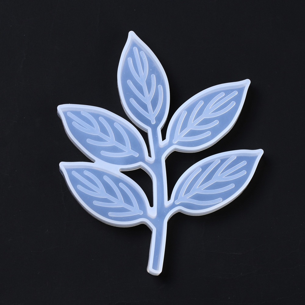 Silicone Resin Mold   Leaf 13cm - 3