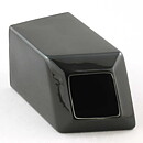 Lisa Larson (Quartette 1980s) Black Architectonic Vase 13 cm