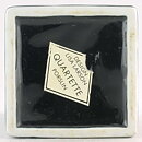 Lisa Larson (Quartette 1980s) Black Architectonic Vase 13 cm