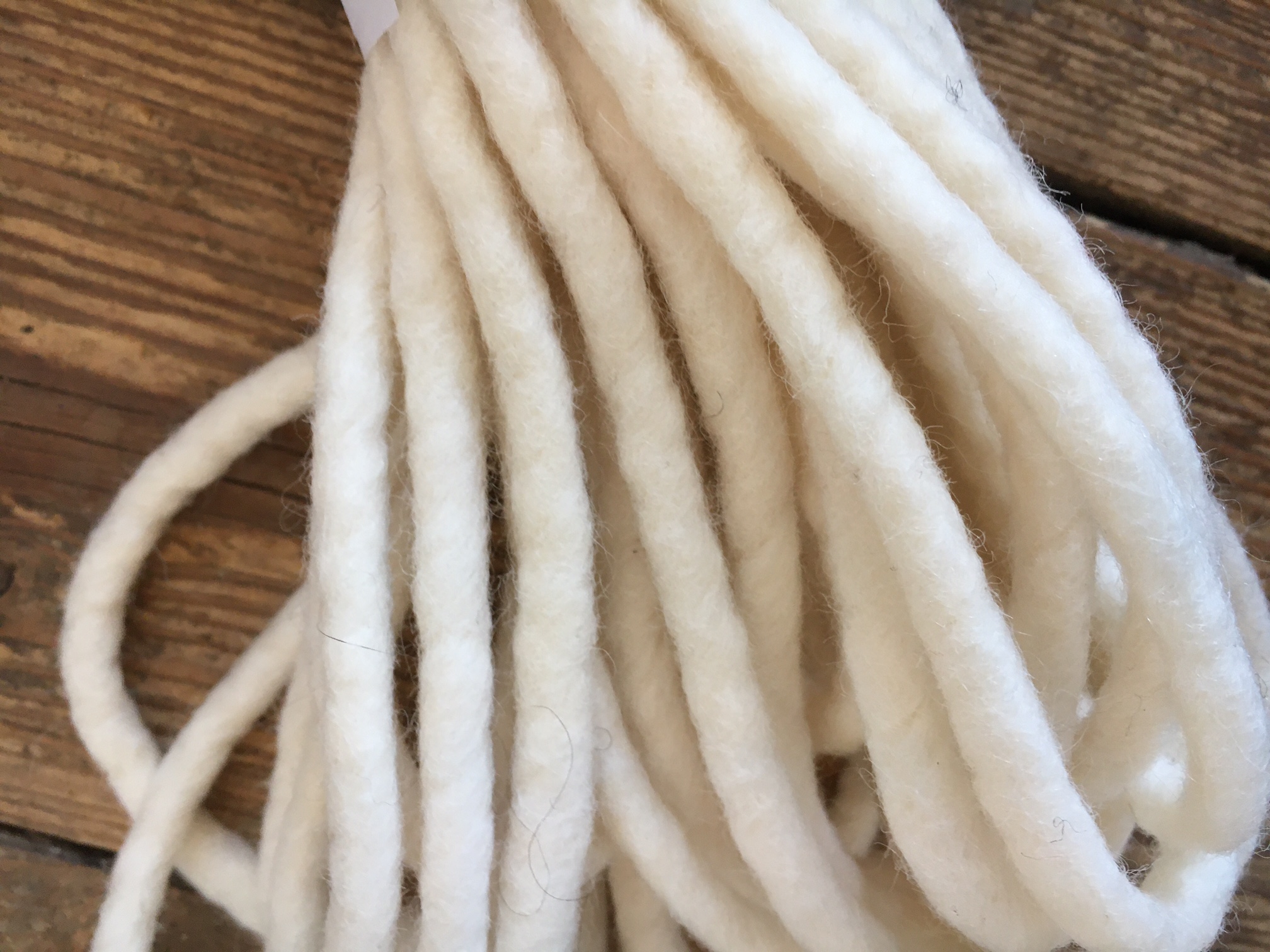 Felted wool yarn, 1 ply 100g - 2