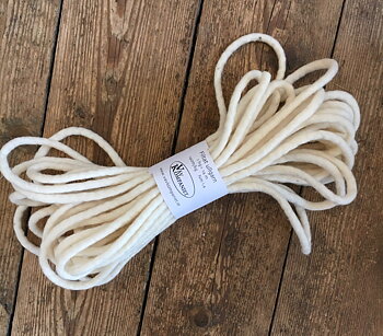 Felted wool yarn, 1 ply 100g
