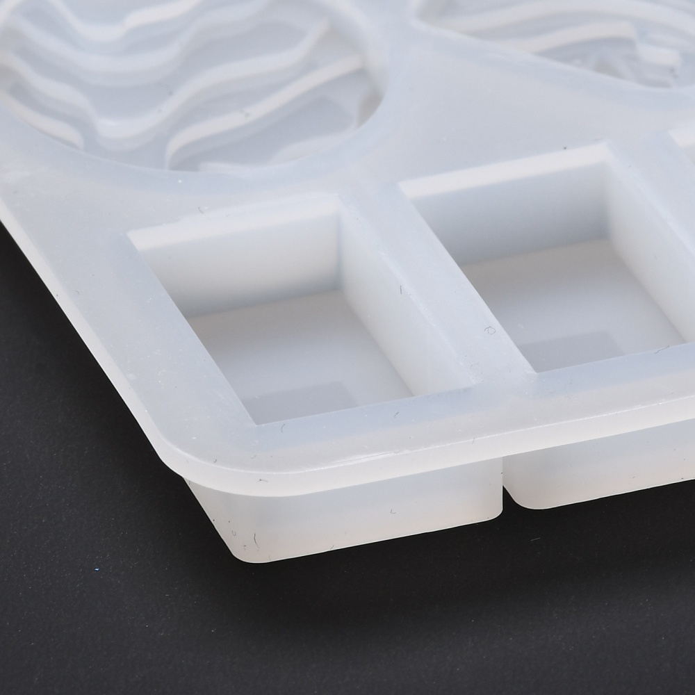 Resin / Gjutform  i silikon - 16 formar i en - 2