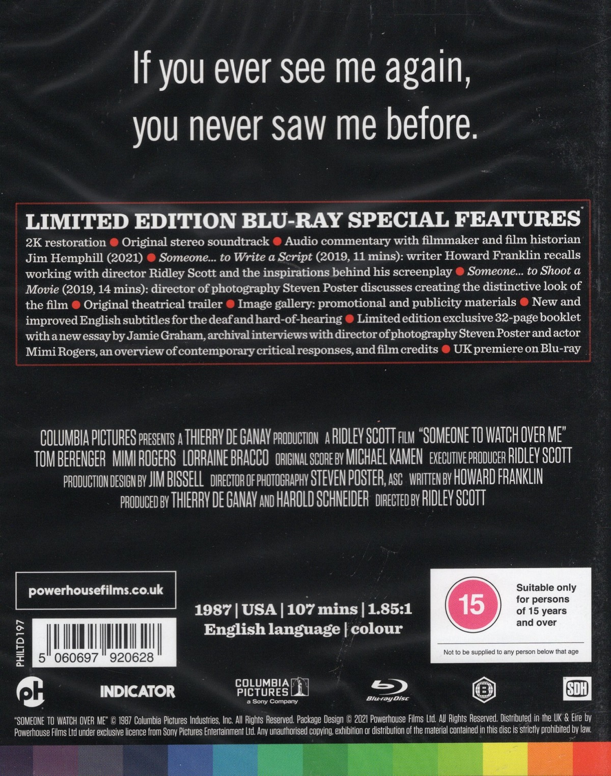 Someone To Watch Over Me (Limited Edition) (ej svensk text) (Blu-ray) - 2