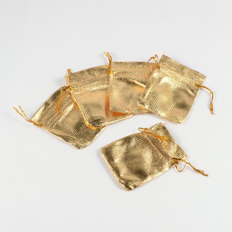 Organza 7x9cm, Gold
