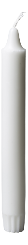 Kronljus 20cm Vit 