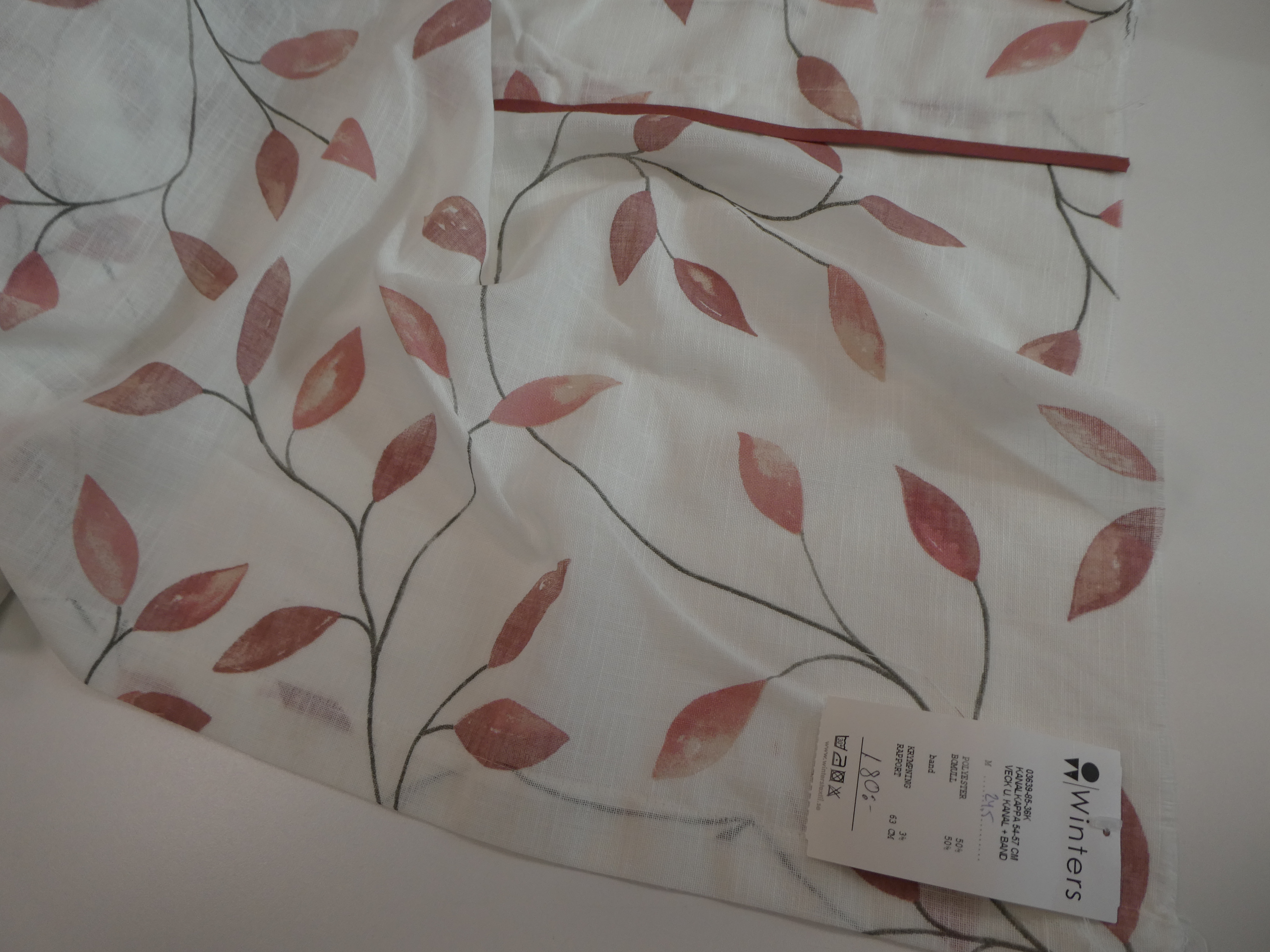 Abedul ljus botten med rosa löv - 2