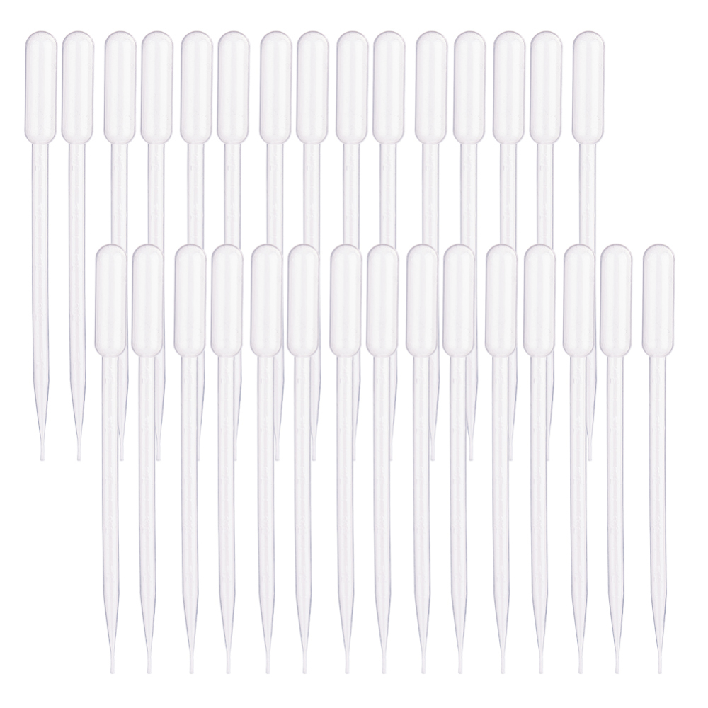  Transfer Pipettes, Essential Oils Pipettes Dropper, Clear, 10pcs 5 ml - 2