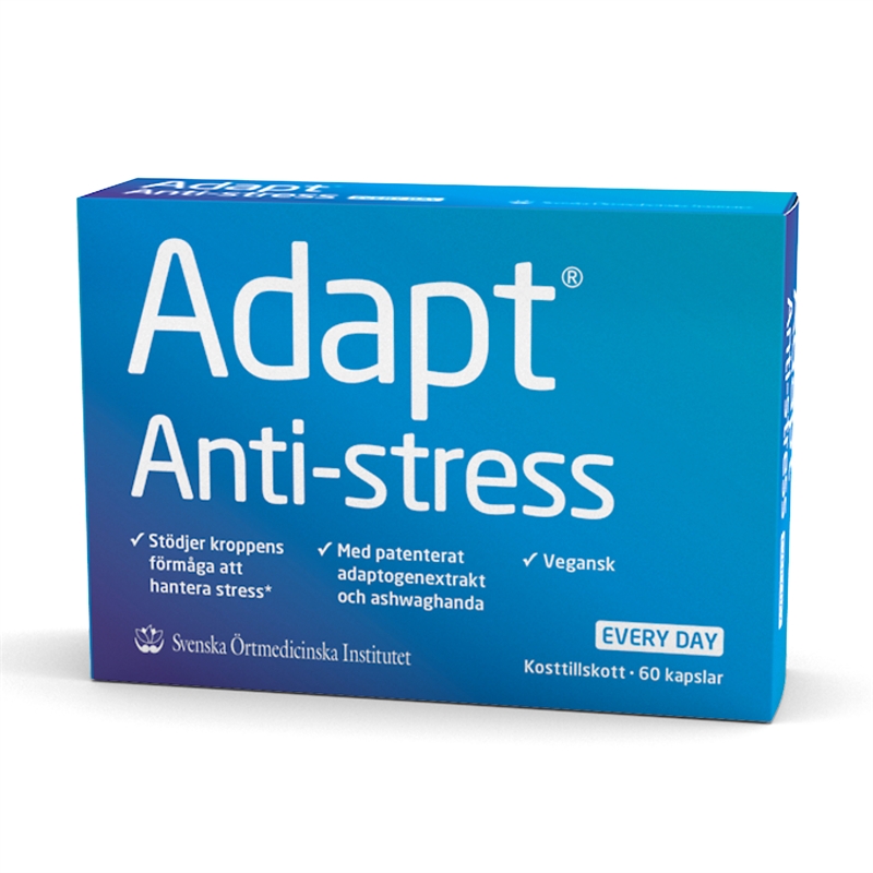  Örtmedicinska Adapt Anti-stress 60 kapslar