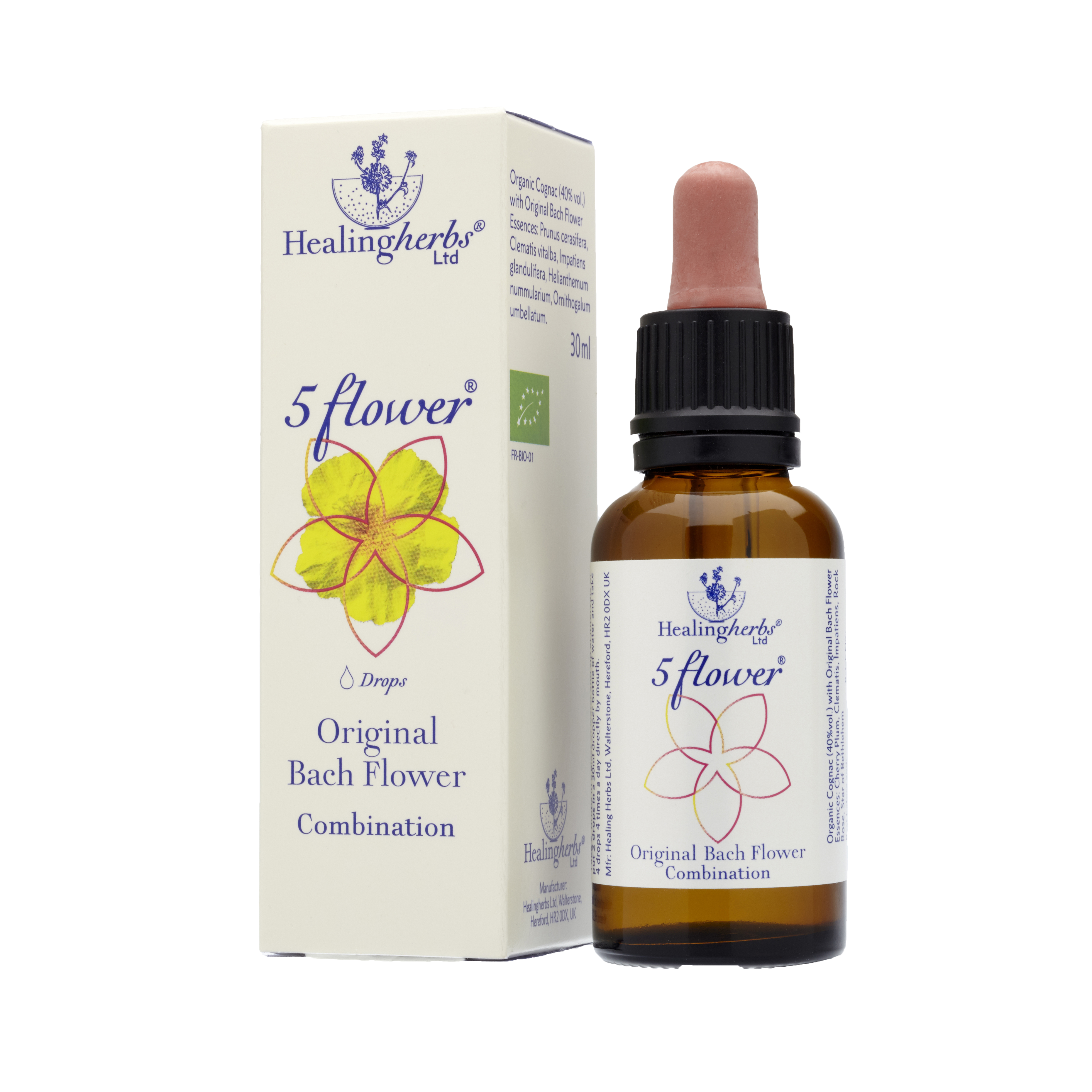 Räddningsdroppar 5 Flower 30 ml