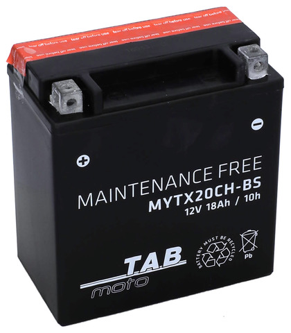 TAB YTX20CH-BS/MYTX20CH-BS 12V 18Ah 210A