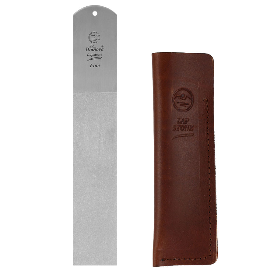 Dianova Professional Diamantbryne med läderfodral 