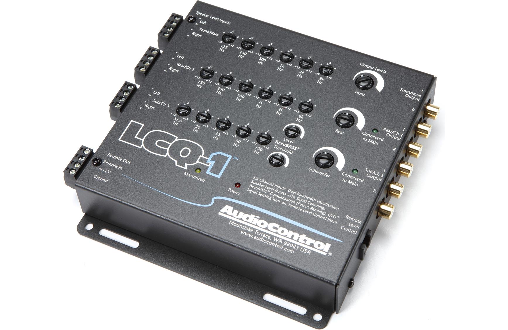 AudioControl LCQ1 AVD Audio Video Design