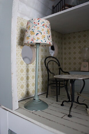 Lampa, mörk skärm