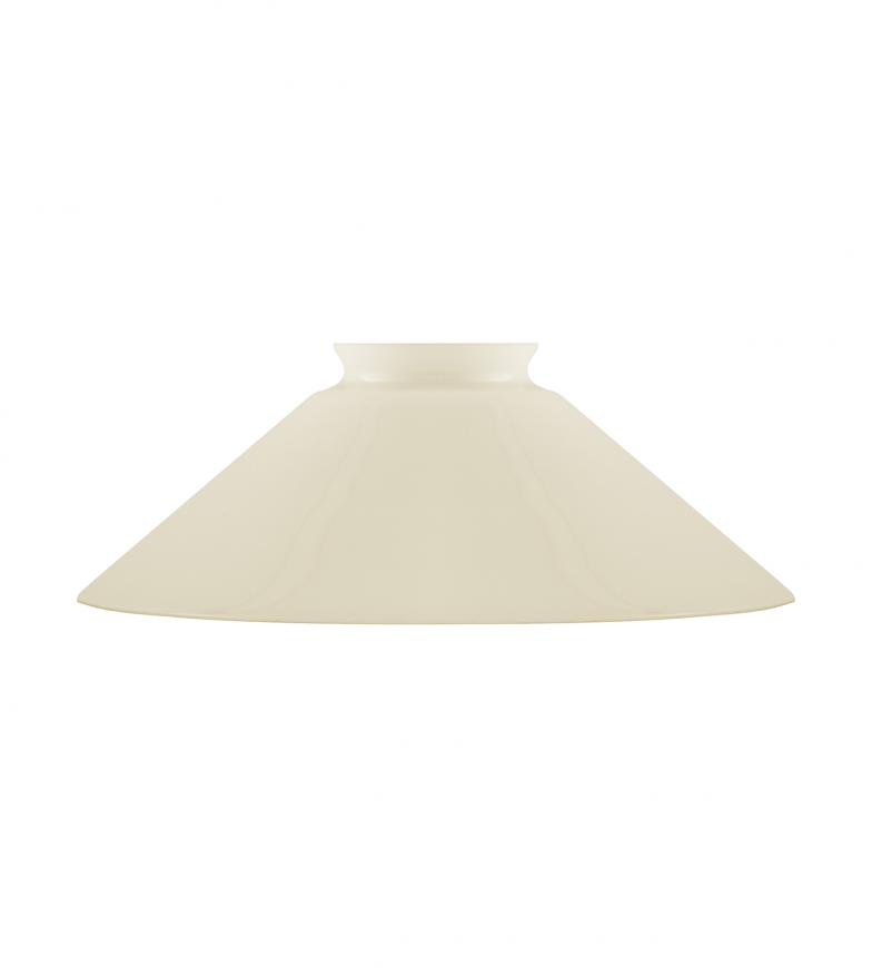 Skomakareskärm 20cm Benvit