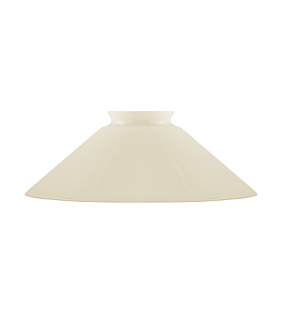 Skomakareskärm 20cm Benvit