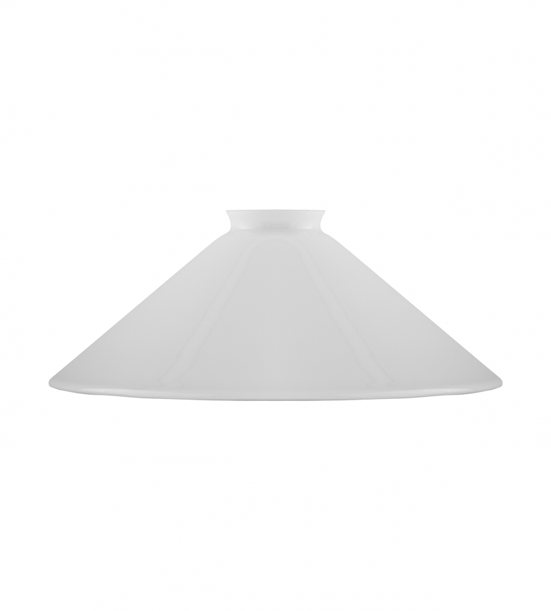 Skomakareskärm 25cm Vit