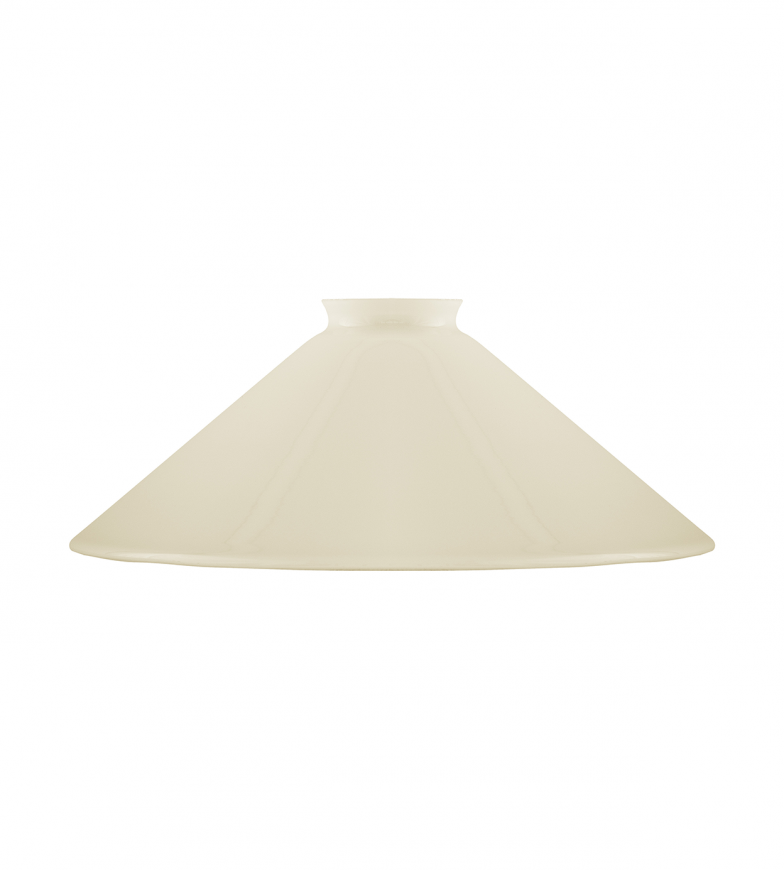 Skomakareskärm 25cm Benvit