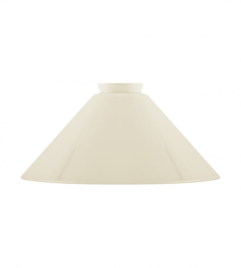 Skomakareskärm 25cm Djup Benvit