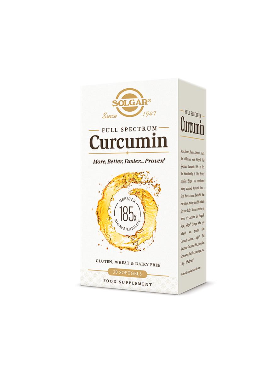 Full Spectrum Curcumin, 30 softgels Solgar
