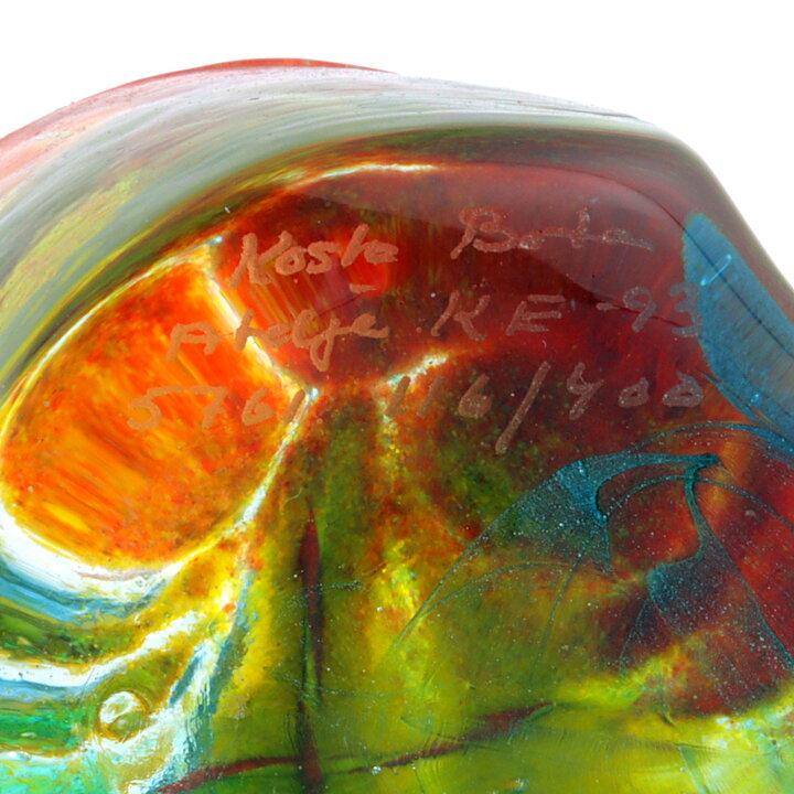 Kjell Engman (1993) Limited One-Eyed Face Sculpture 9 cm