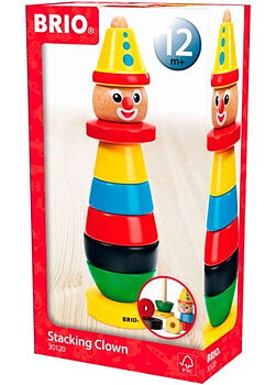 Brio Stapel Clown 30120