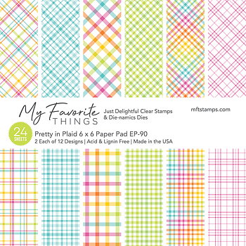 MY FAVORITE THINGS -MSTN Pretty in Plaid Paper Pad