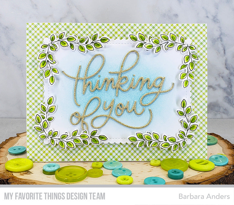 MY FAVORITE THINGS -MSTN Pretty in Plaid Paper Pad - 9
