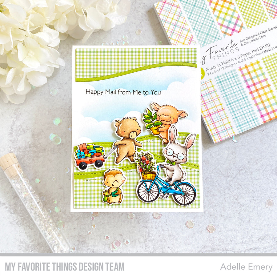 MY FAVORITE THINGS -MSTN Pretty in Plaid Paper Pad - 8