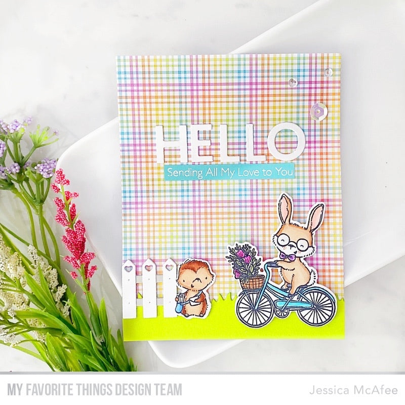 MY FAVORITE THINGS -MSTN Pretty in Plaid Paper Pad - 7