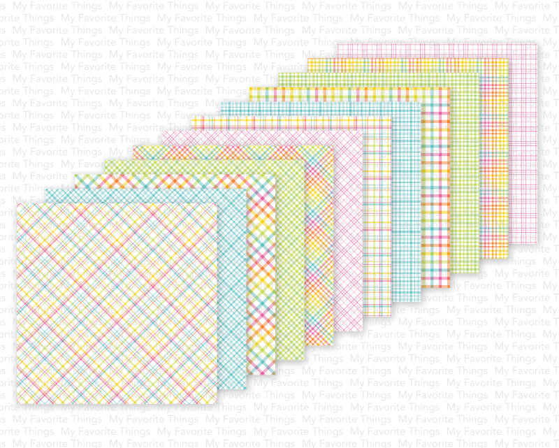 MY FAVORITE THINGS -MSTN Pretty in Plaid Paper Pad - 2