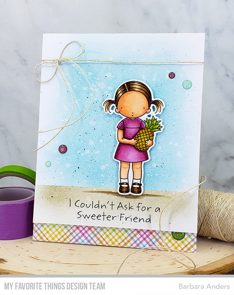 MY FAVORITE THINGS -MSTN Pretty in Plaid Paper Pad - 10