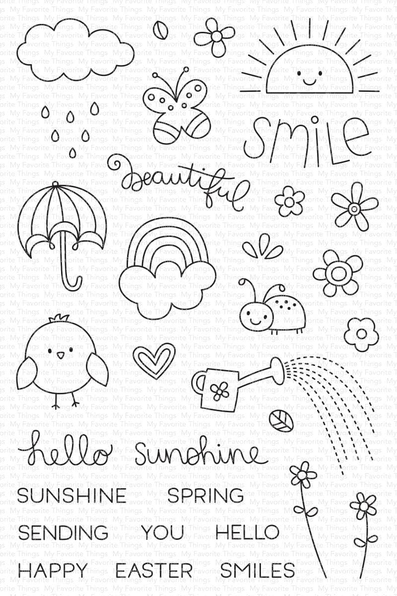 MY FAVORITE THINGS -MSTN Sending Sunshine and Smiles