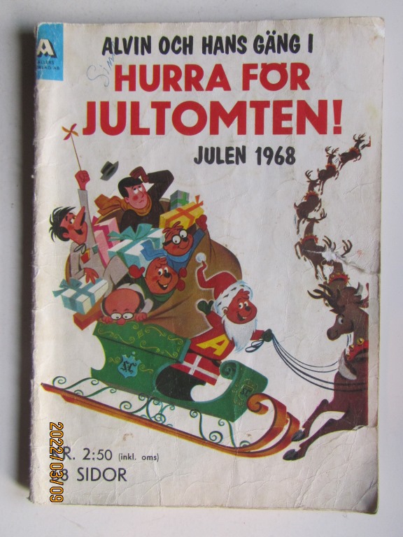 Alvin och hans gäng Hurra för jultomten!