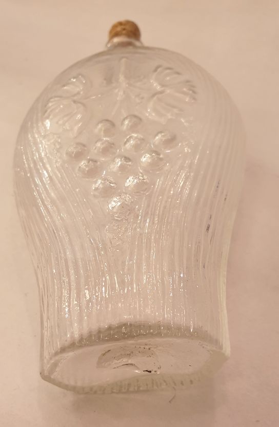 Hunting flask antique lyre - 4